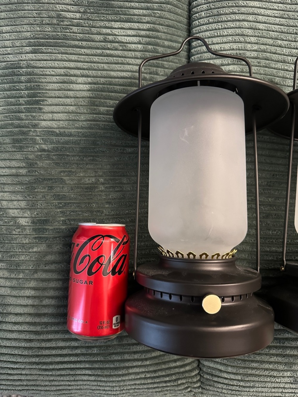 IKEA Black Lantern Table Lamp. Battery powered and Rechargeable - Pair - Picture 5 of 5
